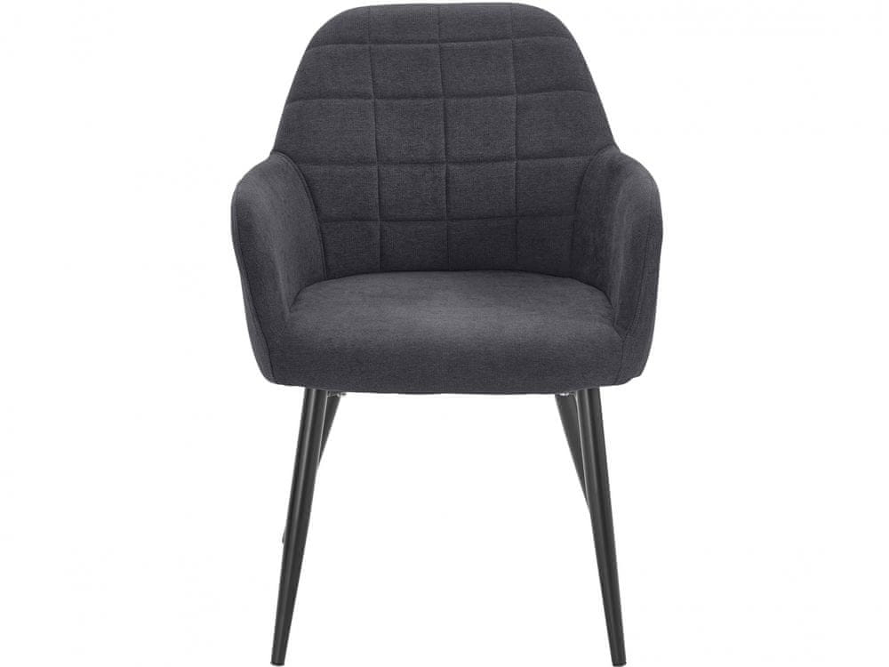 Danish Style Jedálenská stolička Maria (SET 2 ks), antracitová